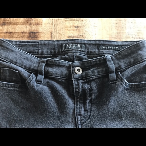Guess Dark Grey distressed ankle jeans - Picture 4 of 4